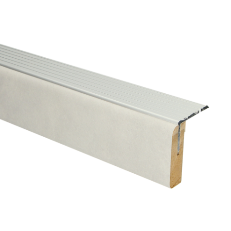 Uitloopprofiel Zilver - Karlstad Leisteen - 136 x 6,3 cm