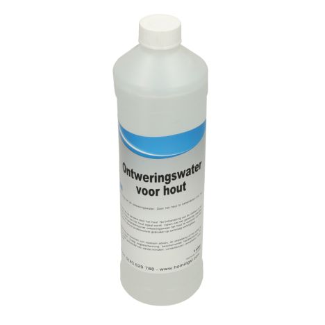 Ontweringswater voor hout 1.0 liter