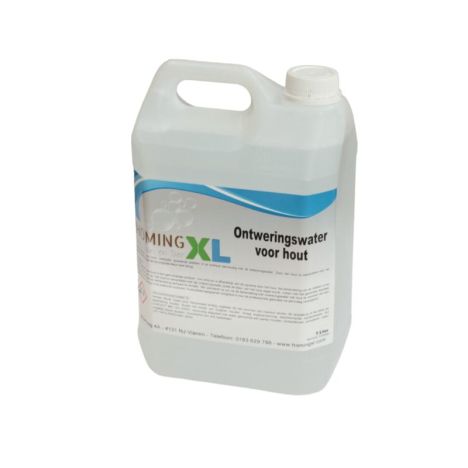 Ontweringswater voor hout 5.0 liter