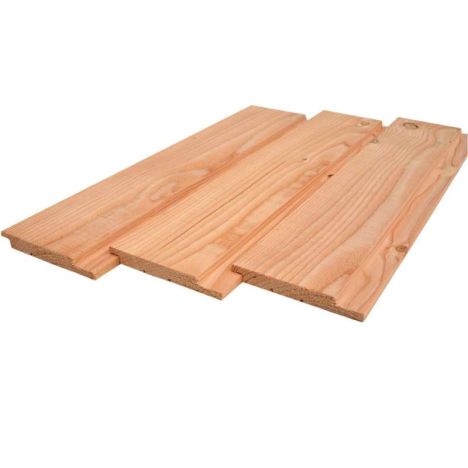 Channelsiding Douglas 1,8 x 14,2 cm (4,00 mtr) fijnbezaagd