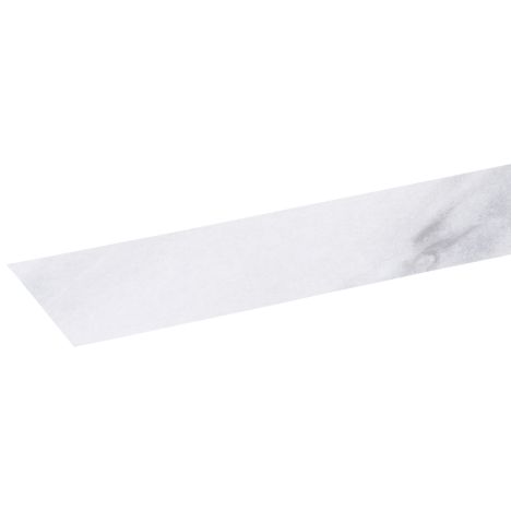 Kantenband (2 stuks) - Wit Marmer - 40 x 6 cm