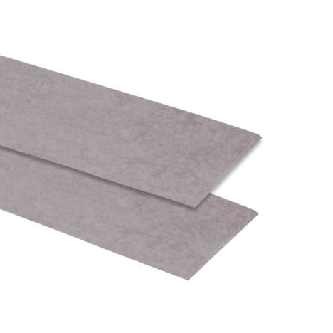 Kantenband (2 stuks) - Betonlook Lichtgrijs - 40 x 6 cm
