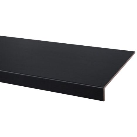 Overzettrede met neus - Laminaat - Zwart Eiken - 130 x 38 cm