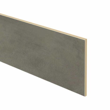 Stootbord - Vinyl toplaag - Betonlook Grijs - 138 x 17 cm