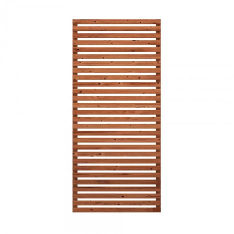 Schutting Thermowood - Tokyo louvre (83 x 180 cm)