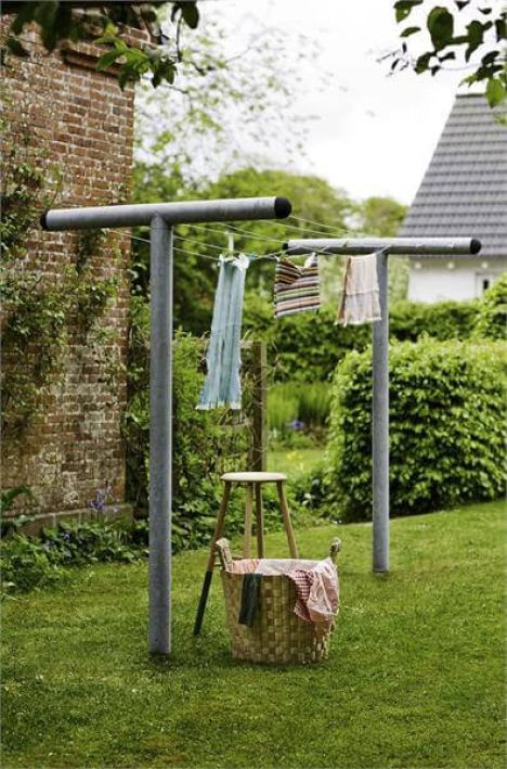 Waslijn verzinkt staal - Pipe 110 x 489 x 200
