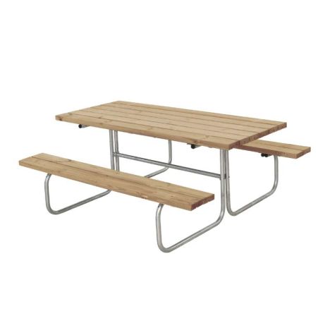 Picknicktafel thermowood - Classic - 155 x 177 x 73 cm