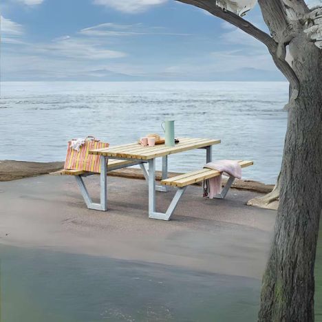 Picknicktafel thermowood - Wega
