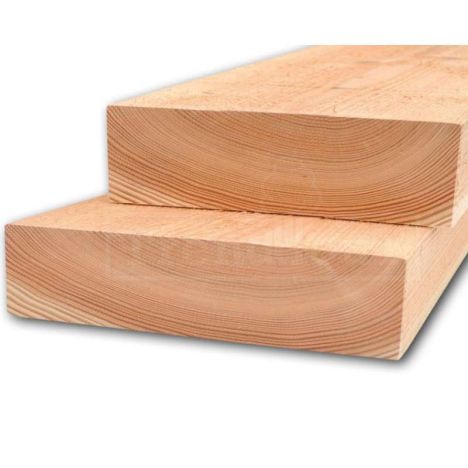 Balk Douglas 7 x 25 cm (5,00 meter) fijnbezaagd