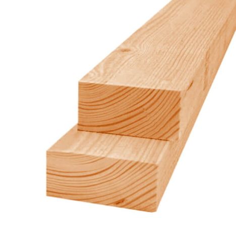 Balk Douglas 5,0 x 10,0 cm gezaagd