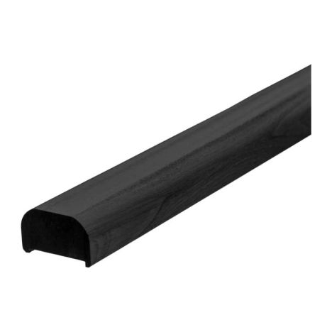Leuning tbv tuinhek mahonie zwart (189 cm)
