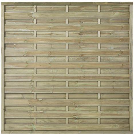 Schutting vuren - Bergen recht groen geimpregneerd (180 x 180 cm)