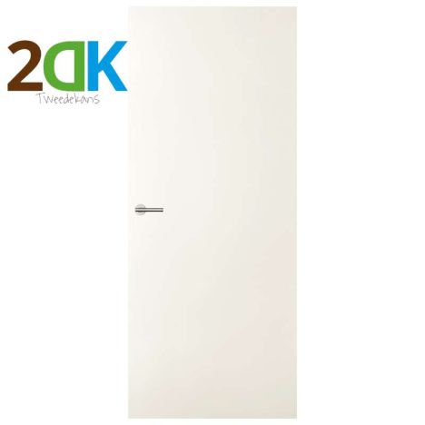 Tweedekans - Binnendeur - Fertig - Weiβ - Stomp - 93x231,5 cm - Hoogwaardig afgelakt wit