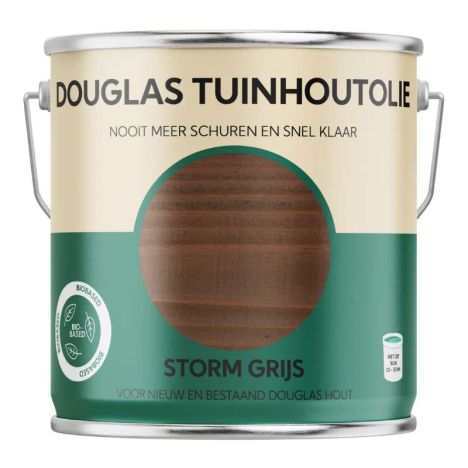 Douglas olie biobased - Storm grijs 2,5 liter