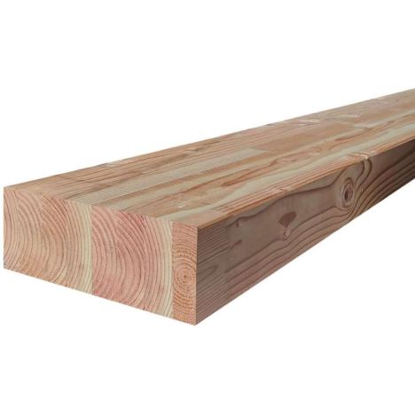 Balk Douglas gelamineerd 14,5 x 31 cm (6,50 meter) geschaafd