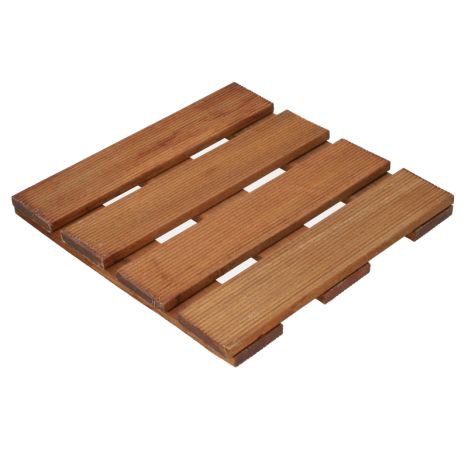 Terrastegel hardhout Bankirai  30 x 30 cm (24 mm)