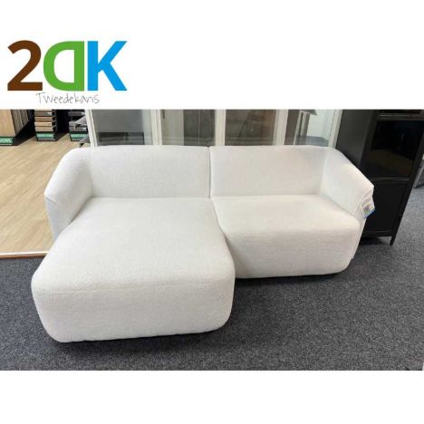 Tweedekans - Hoekbank - Evora - links - stof now or never off-white 01
