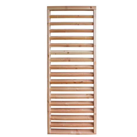 Schutting Douglas - Louvre horizontaal (84,4 x 220 cm) - module A
