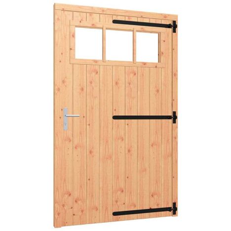 Enkele deur met kozijn - rechtsdraaiend - 1200 x 2100 mm