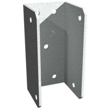 U-beslag voor trapbalk - gegalvaniseerd staal