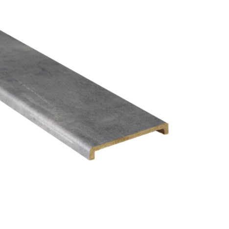 Afwerklijst U-kap - Trelleborg Kalksteen - 69 x 10 mm 305 cm