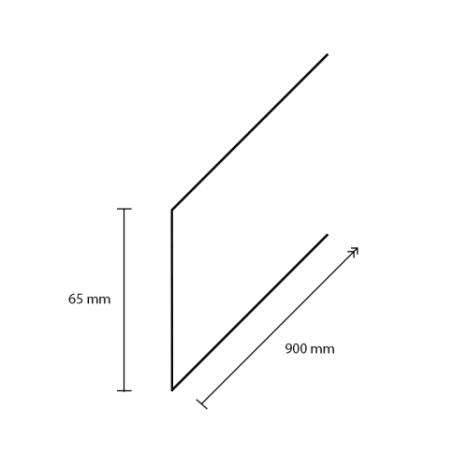 Kantenband - Jönköping Blond Eiken - 90 x 6,5 cm