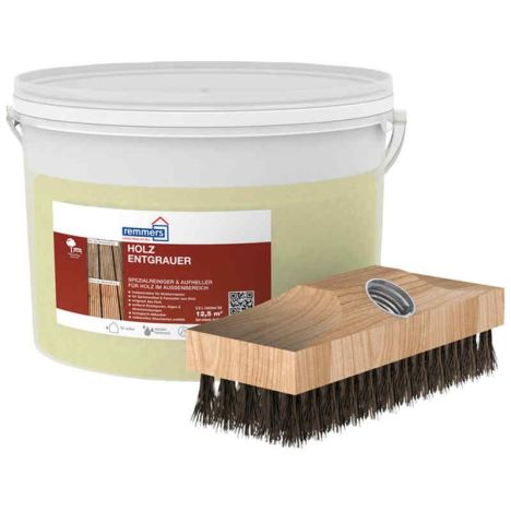 Houtontgrijzer 2,5 liter incl. schrobber