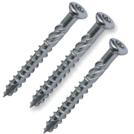 Schroeven 5 x 60 - RVS (inox) TX (100 stuks)