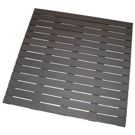 Terrastegel composiet 100 x 100 cm FSC antraciet (24 mm) massief