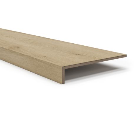 Overzettrede met neus (2 stuks) - PVC toplaag - Almond oak