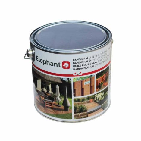 Hardhout olie 2,5 liter