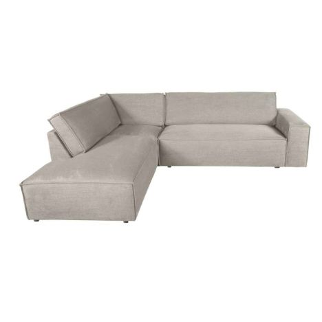 Hoekbank - Marken - links - Bjorn grof geweven beige 24