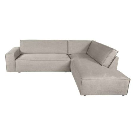 Hoekbank - Marken - rechts - Bjorn grof geweven beige 24