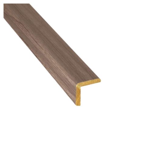 Hoeklat MDF - Gavle Warm Noten - 22 x 22 mm 305 cm