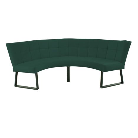 Eetkamerbank - Amsterdam - stof Element groen 12 - geschikt voor tafel 150 cm