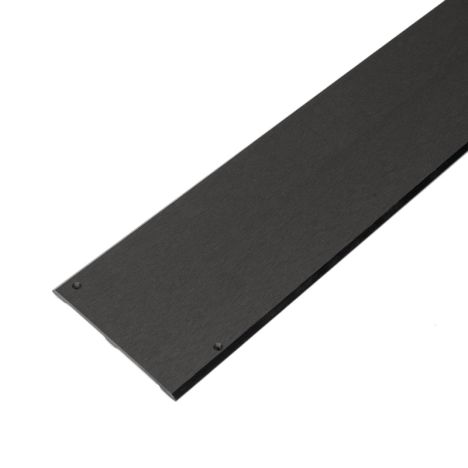 Lamel composiet Basic antraciet 180 x 15 cm