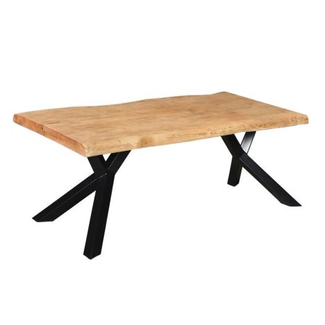 Boomstamtafelblad massief Mango - 200 x 100 cm - Bladdikte 4,0 cm