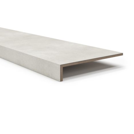 Overzettrede met neus (2 stuks) - PVC toplaag - Moon grey