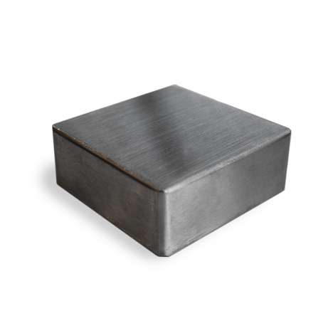 Paalkap RVS (binnenmaat 7,0 x 7,0 cm)