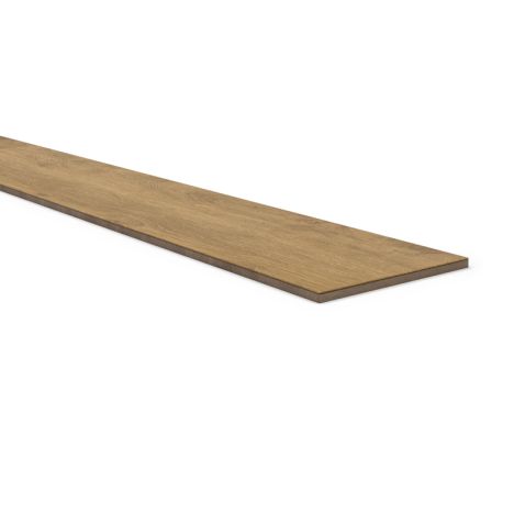 Stootbord (3 stuks) - PVC toplaag - Pecan oak - 100 x 20 cm