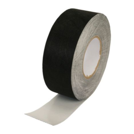 Tape voor gevelfolie - Zwart - 60 mm - 25 meter