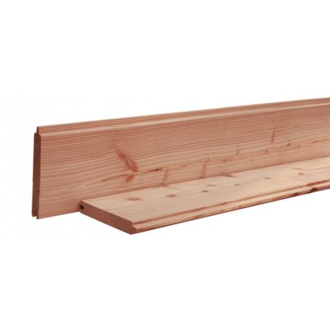 Blokhut profielplank Douglas geschaafd 2,8 x 19,5 x 224 cm