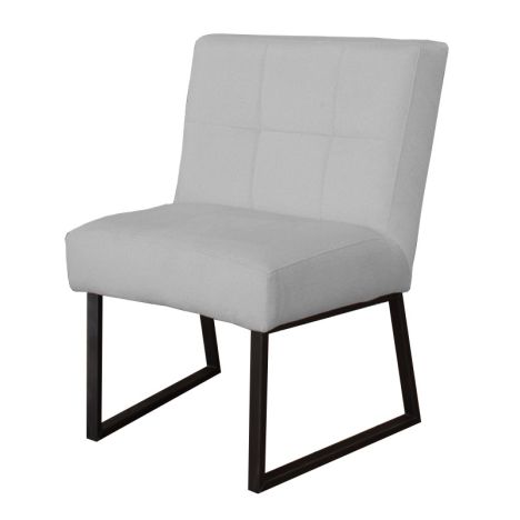 Eetkamerstoel - Amsterdam - geschikt voor ronde tafel - stof Element steengrijs 24