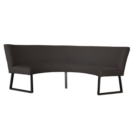 Eetkamerbank - Rotterdam - stof Element antraciet 01 - geschikt voor tafel 150 cm