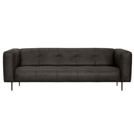 HomingXL 2 zitsbank - Lambada - leer Colorado cognac 03 - 1,88 mtr