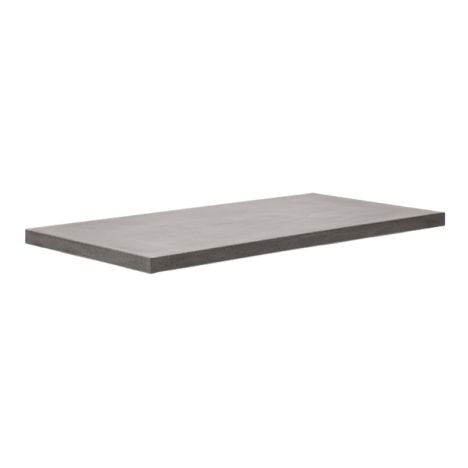 Industriële tafelblad betonlook - 180 x 100 cm - Bladdikte 5 cm
