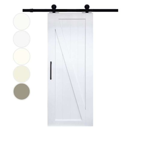 Schuifdeur - Cabana Blanco - Uno links - Hoogwaardig voorgelakt wit