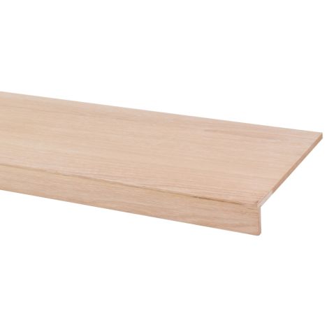 Overzettrede met neus - Eikenhout 1 mm toplaag