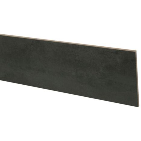 Stootbord (3 stuks) - Laminaat - Betonlook Antraciet - 130 x 20 cm