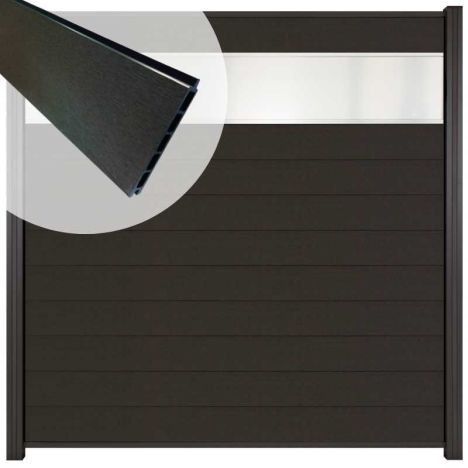 Schutting composiet Mix & Match zelf samenstellen